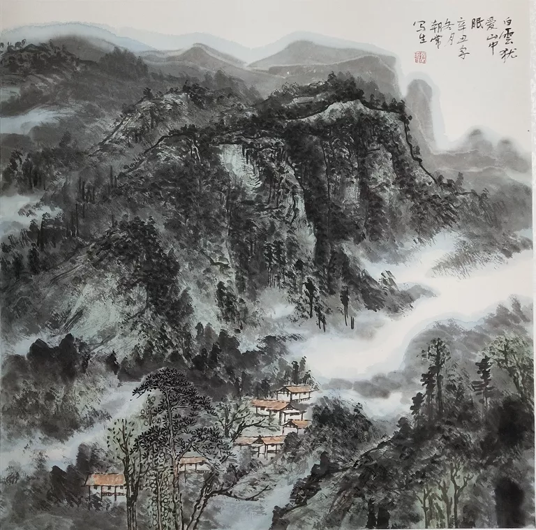 名家风采—陆朝常 贵州山水作品鉴赏