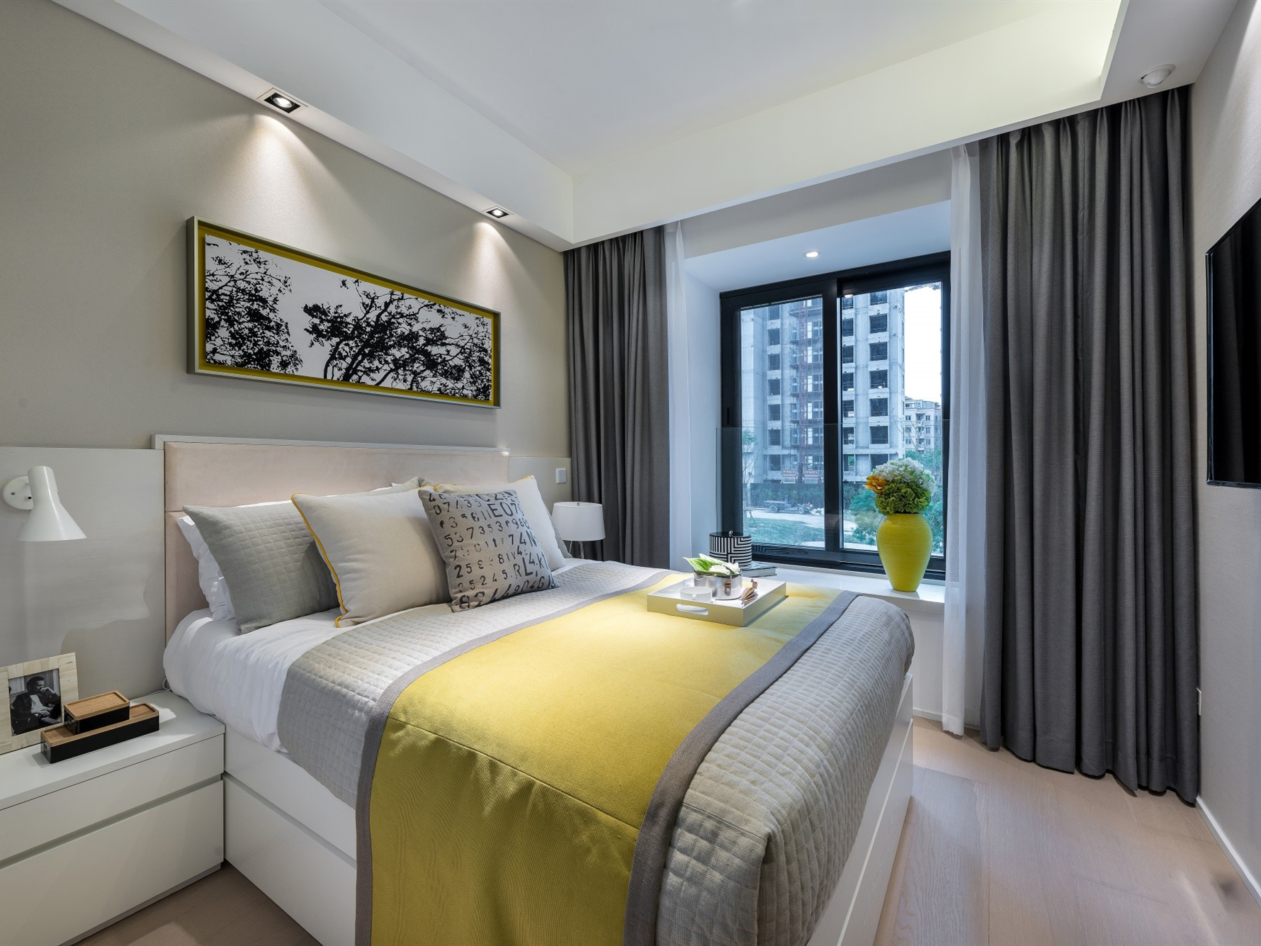 清新柠檬黄,跳跃在空间里的精灵!