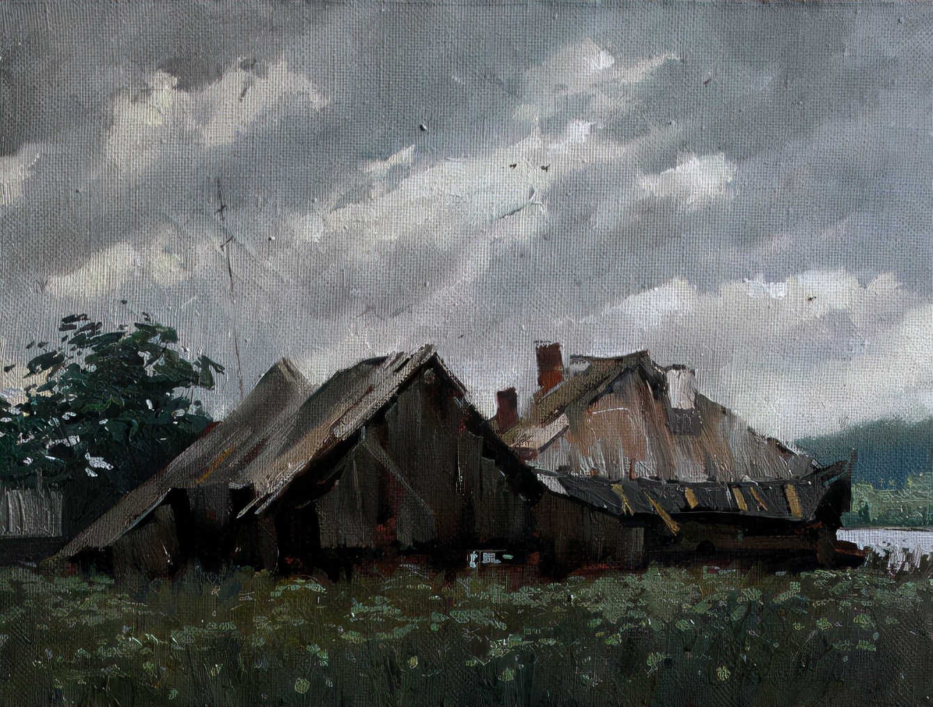 列宾美院高材生斯坦尼斯拉夫·米罗什尼科夫油画风景