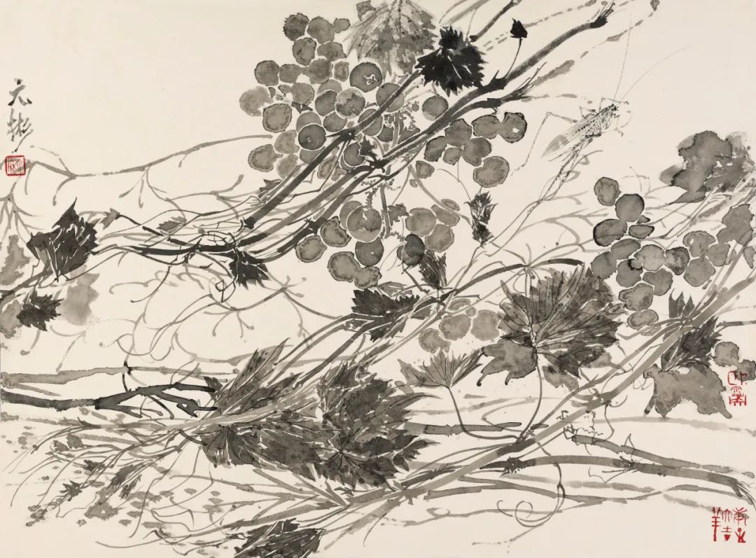 西安美术学院中国画学院麻元彬教授作品欣赏
