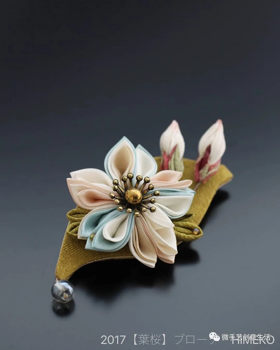 细工发簪|日本传统工艺里的精工巧匠