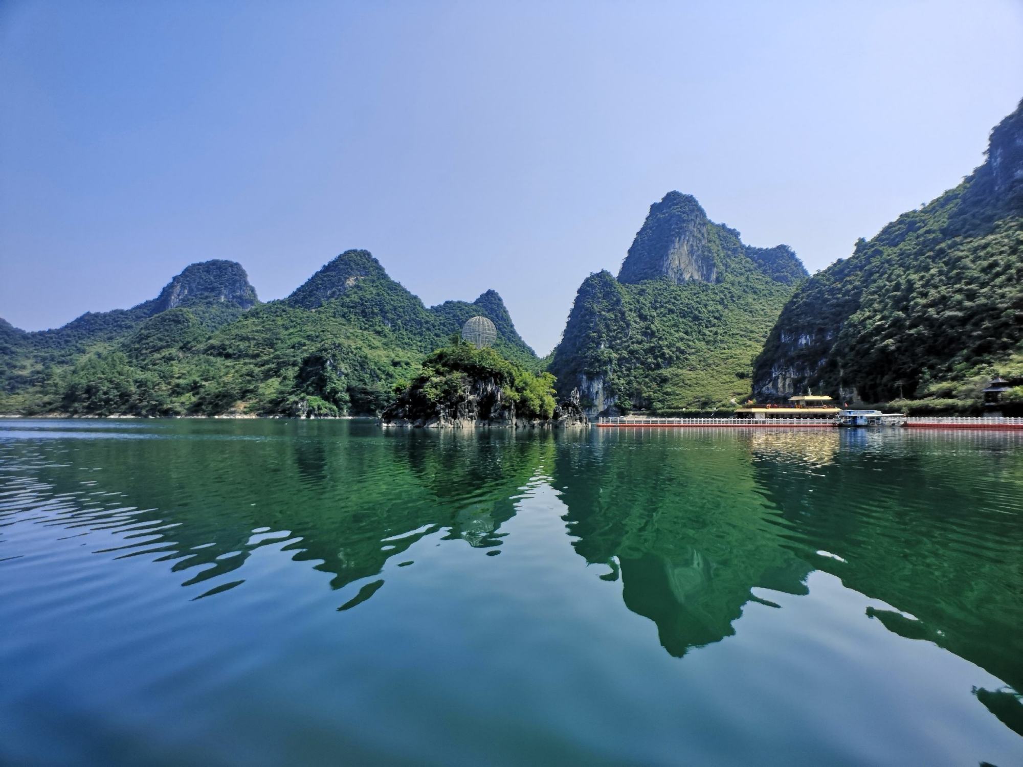 南宁小众水库景区,山青水绿有多个暗河,名气却低到本地人都不知