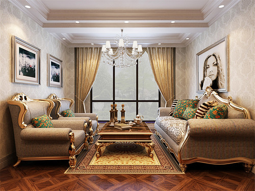 230平米豪华欧式别墅装修