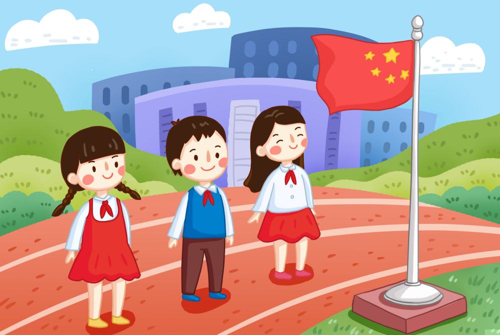 幼儿园里升国旗的小孩,是什么家庭背景:公平,公平,还是公平!