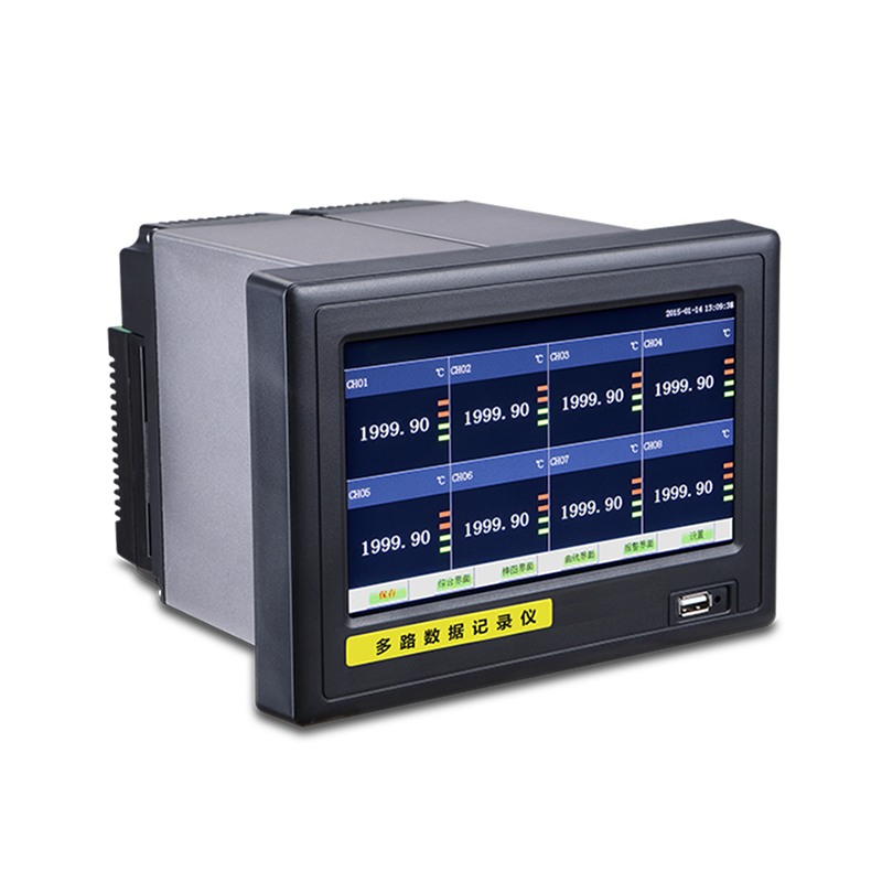 无纸记录仪 tp710全触控彩色7英寸显示屏智能无纸记录仪