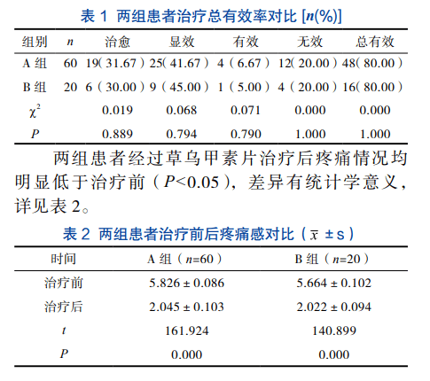 草乌甲素片功效图片