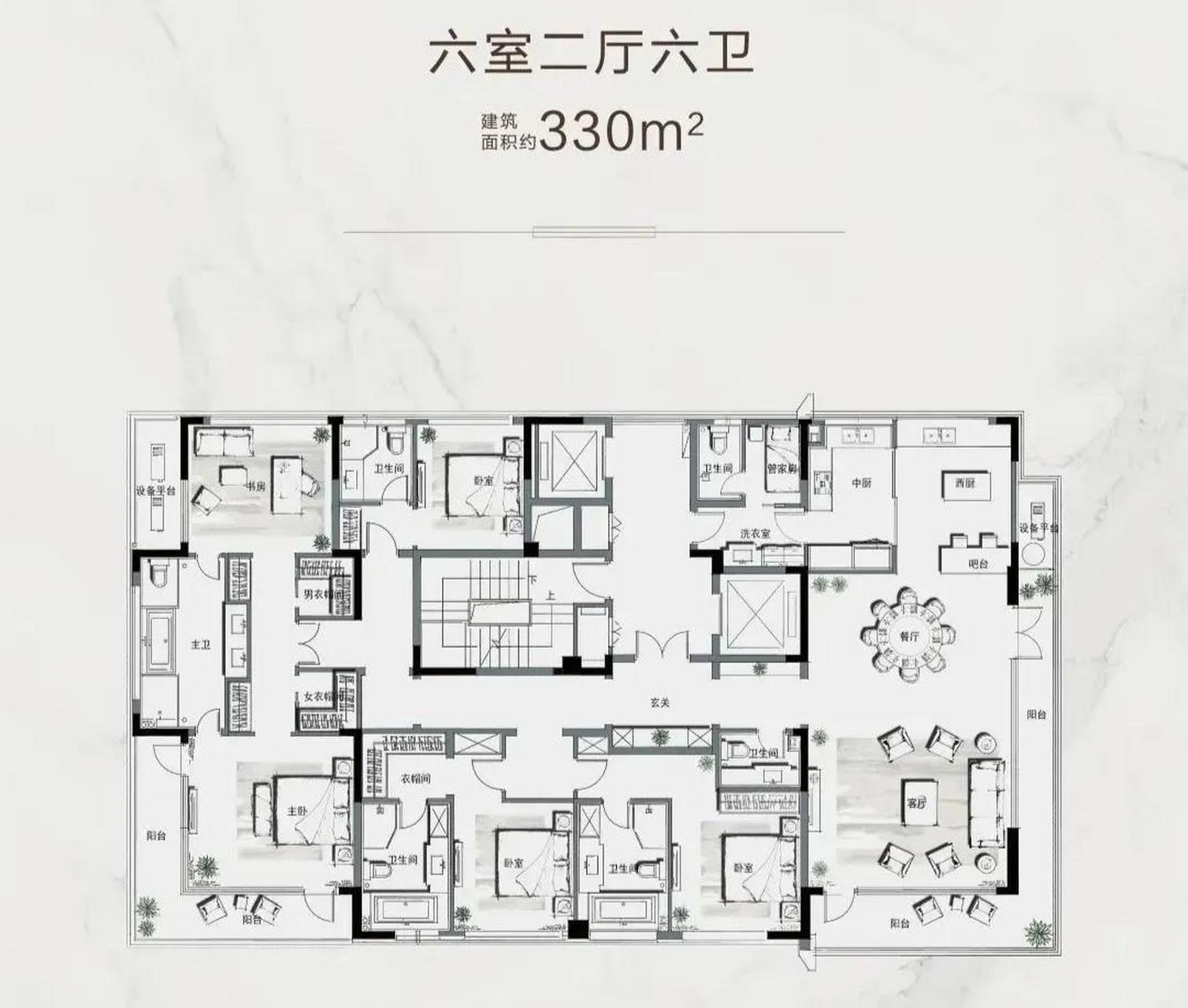 总统套房平面布局图图片