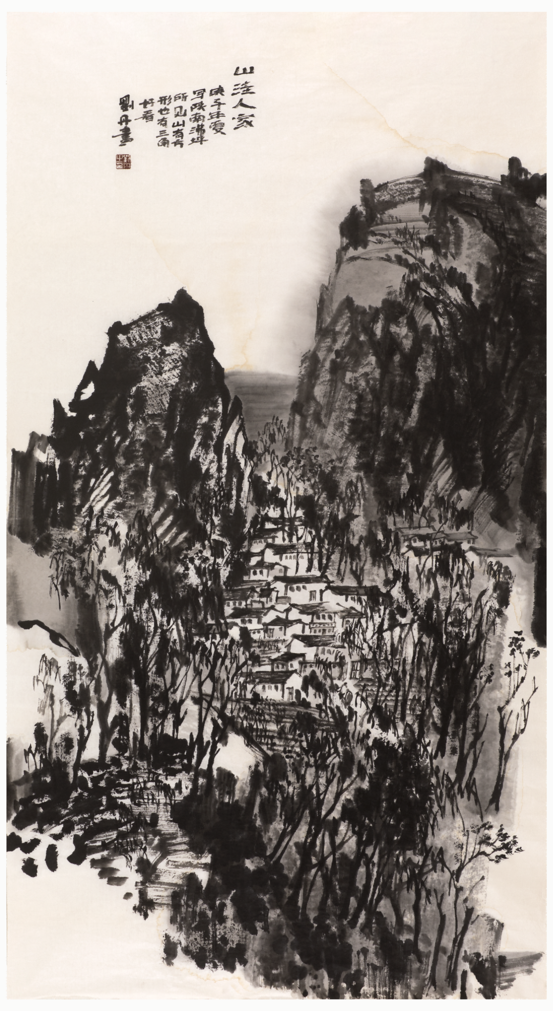 雅静恬淡 墨韵田园——刘丹当代水墨山水画作品解析