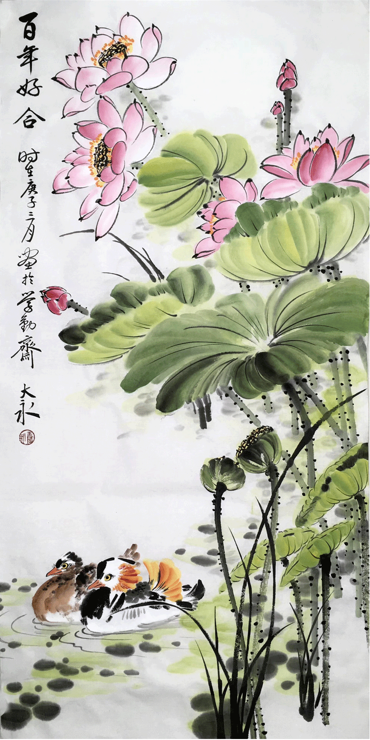 山东美协会员,著名画家王君永,写意花鸟画作品欣赏