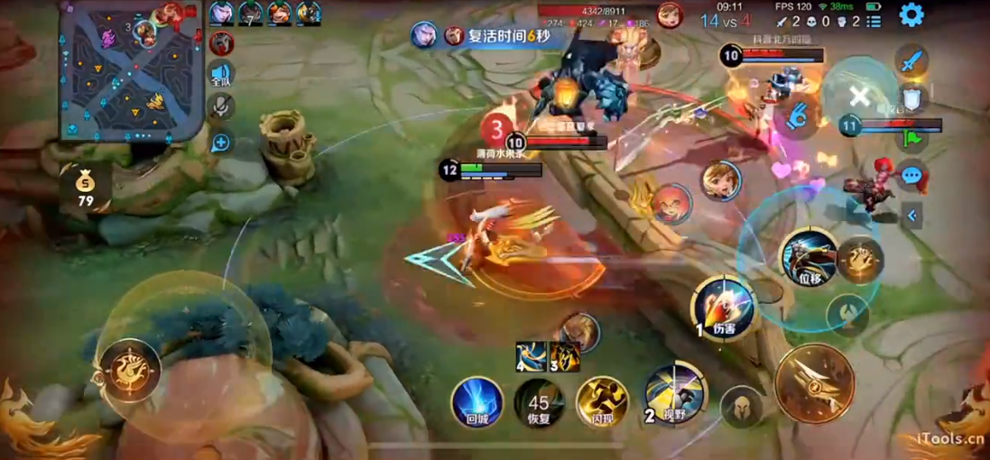 这才是正能量主播?虎牙六尾游戏中被路人叫嚣,直接用实力打服!