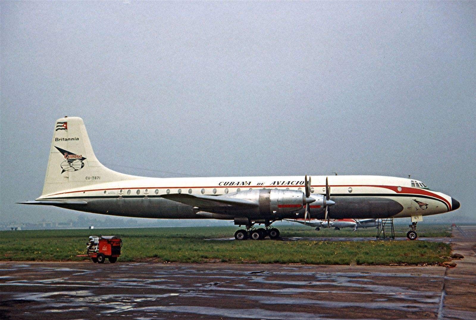 世界上第一种跨越大西洋的客机——不列颠尼亚客机