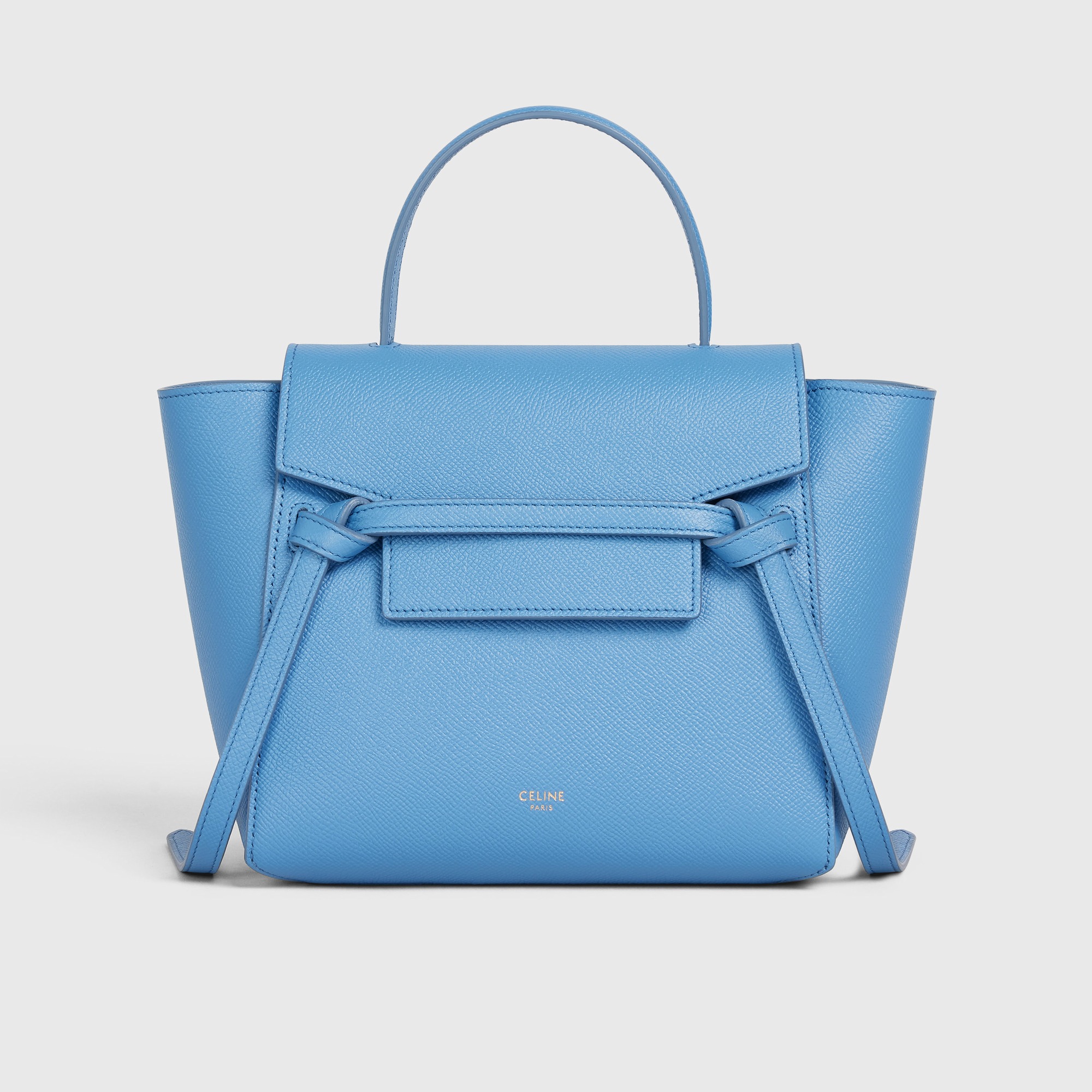 解说|celine 上架一组蓝绿色系包包:蔚蓝色,绿松石色,烟绿色