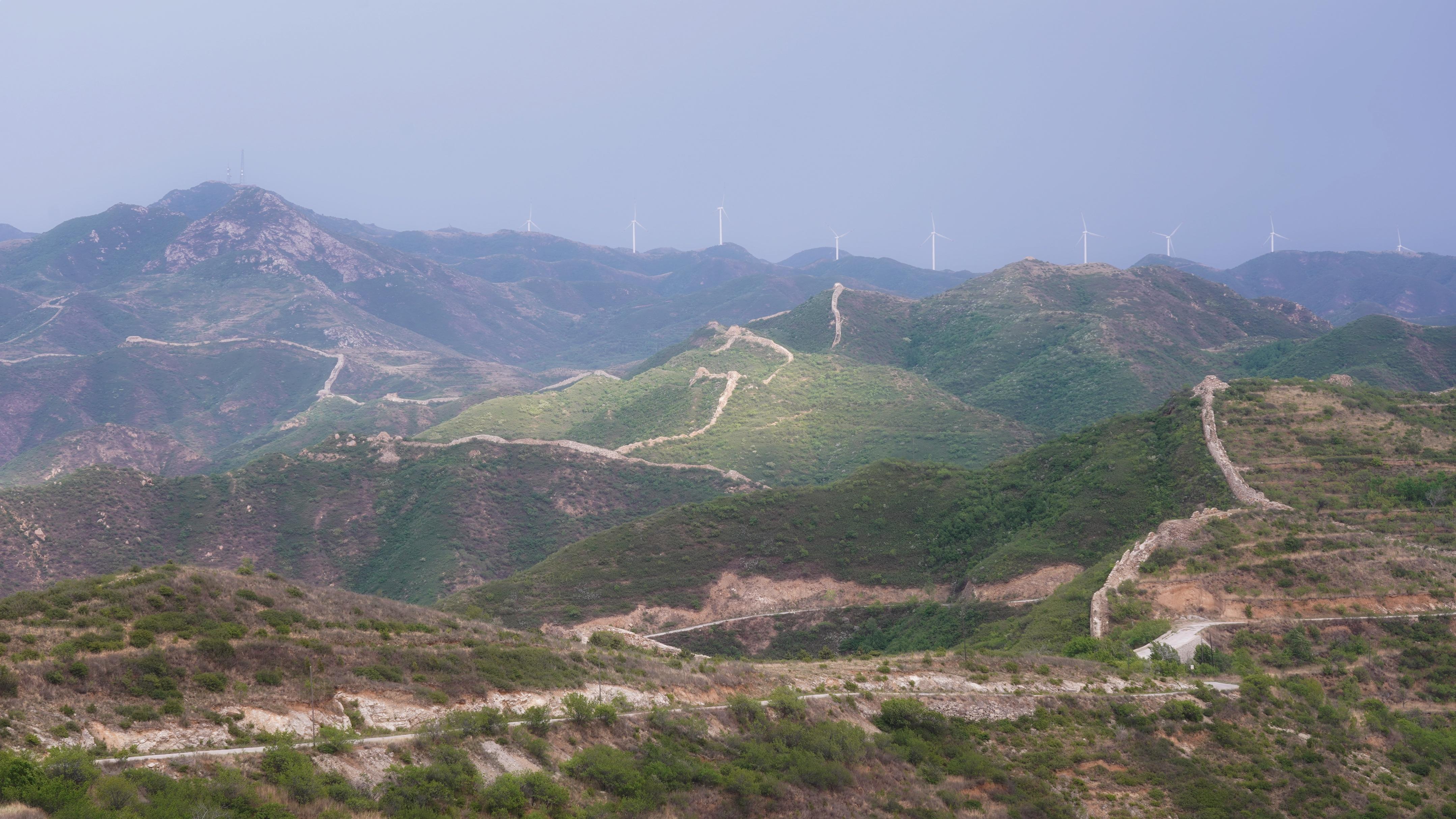 大营盘长城图片