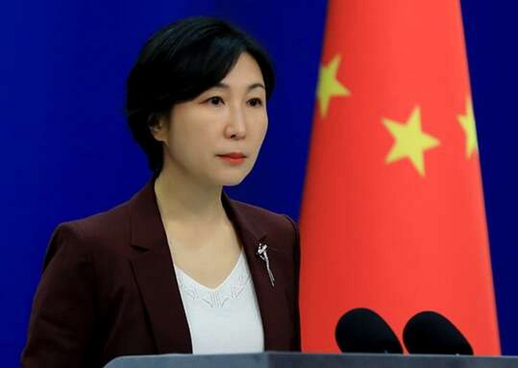 7月26日,外交部发言人毛宁主持例行记者会.