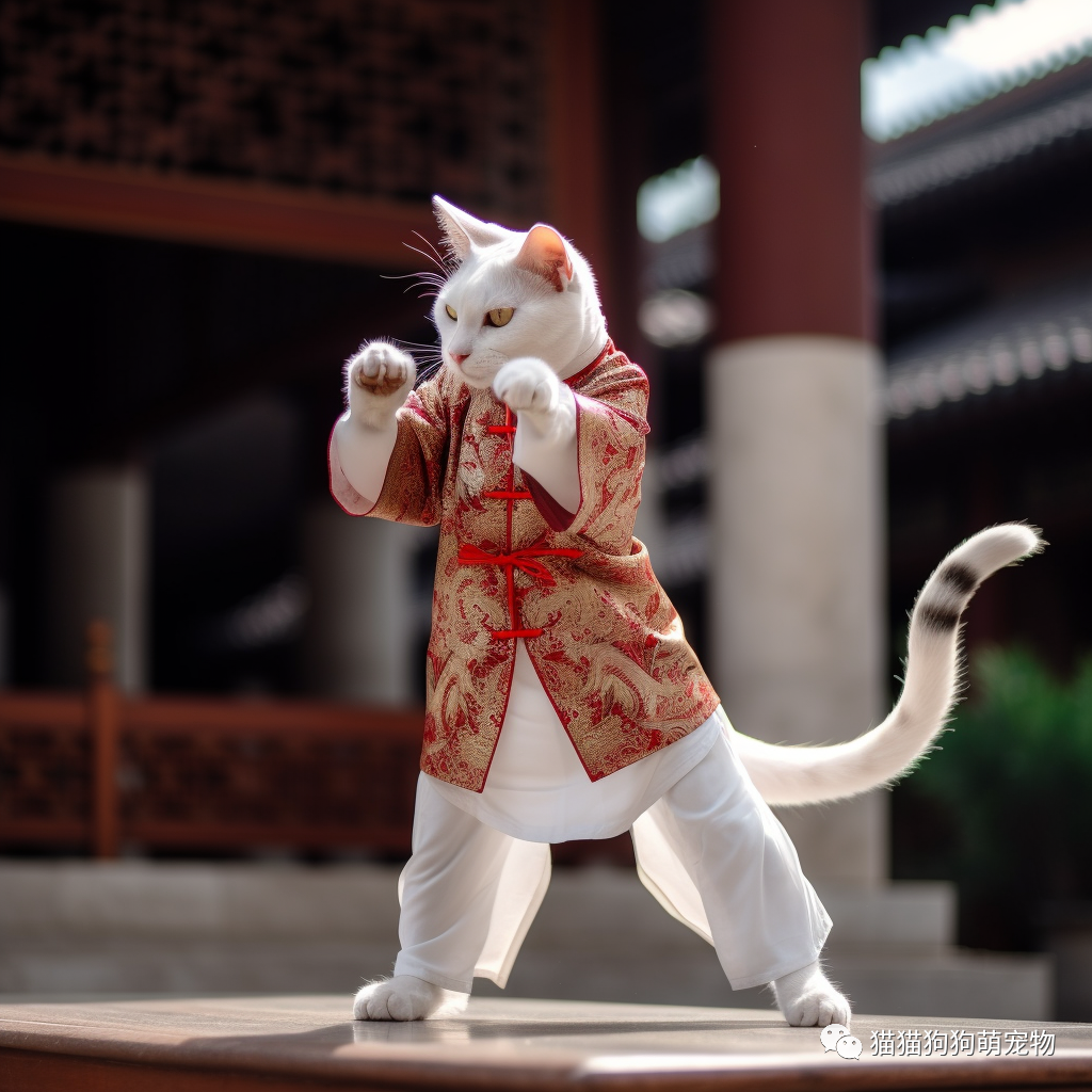 猫咪练太极?12张令人捧腹的猫咪功夫照片!