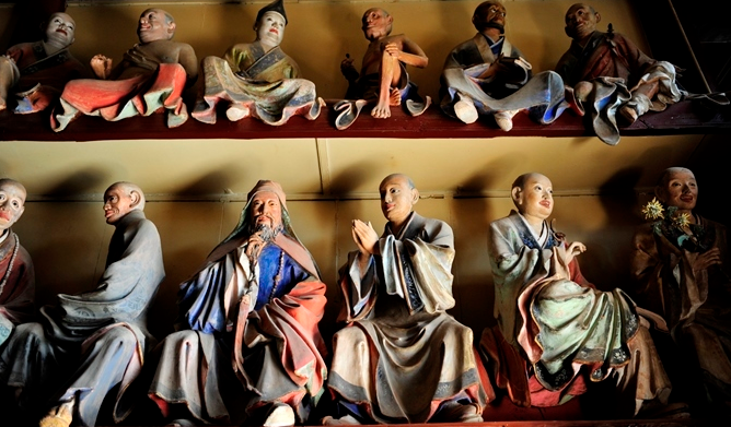 佛教五百罗汉故事(一)