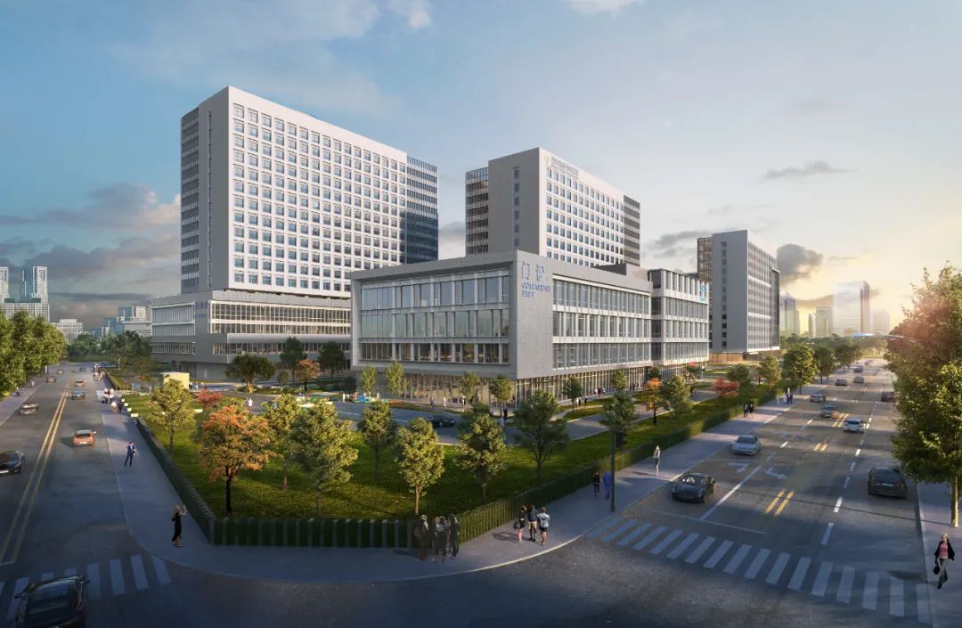 重磅!成都城南这所"三甲"标准的医院提前封顶