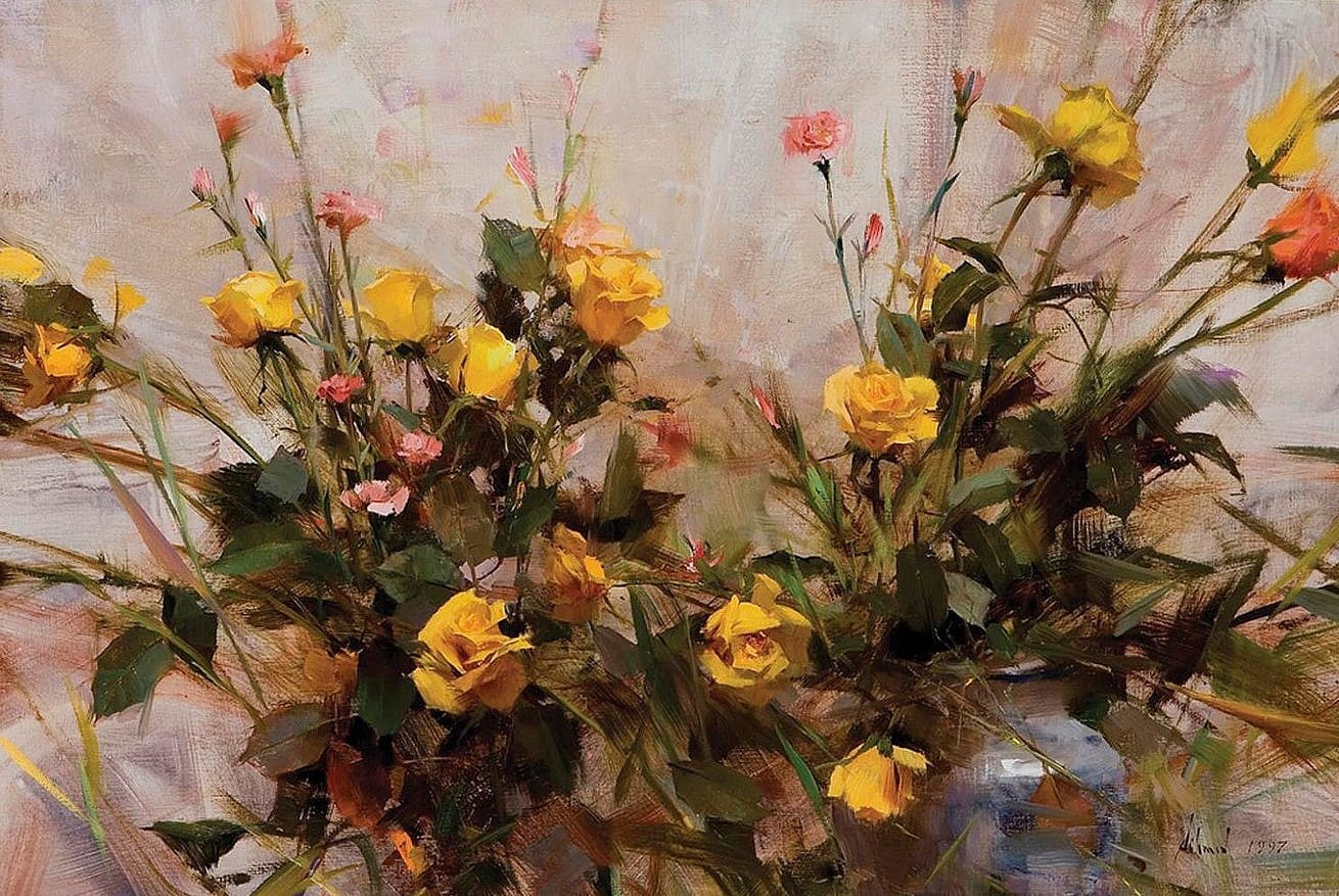 美国著名印象现实主义画家理查德·施密德油画︱艺术名画