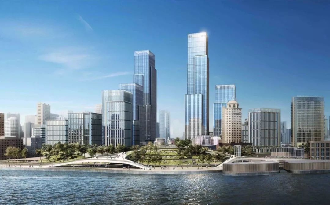 300米 240米!上海绿地外滩中心/董家渡金融城最新动态