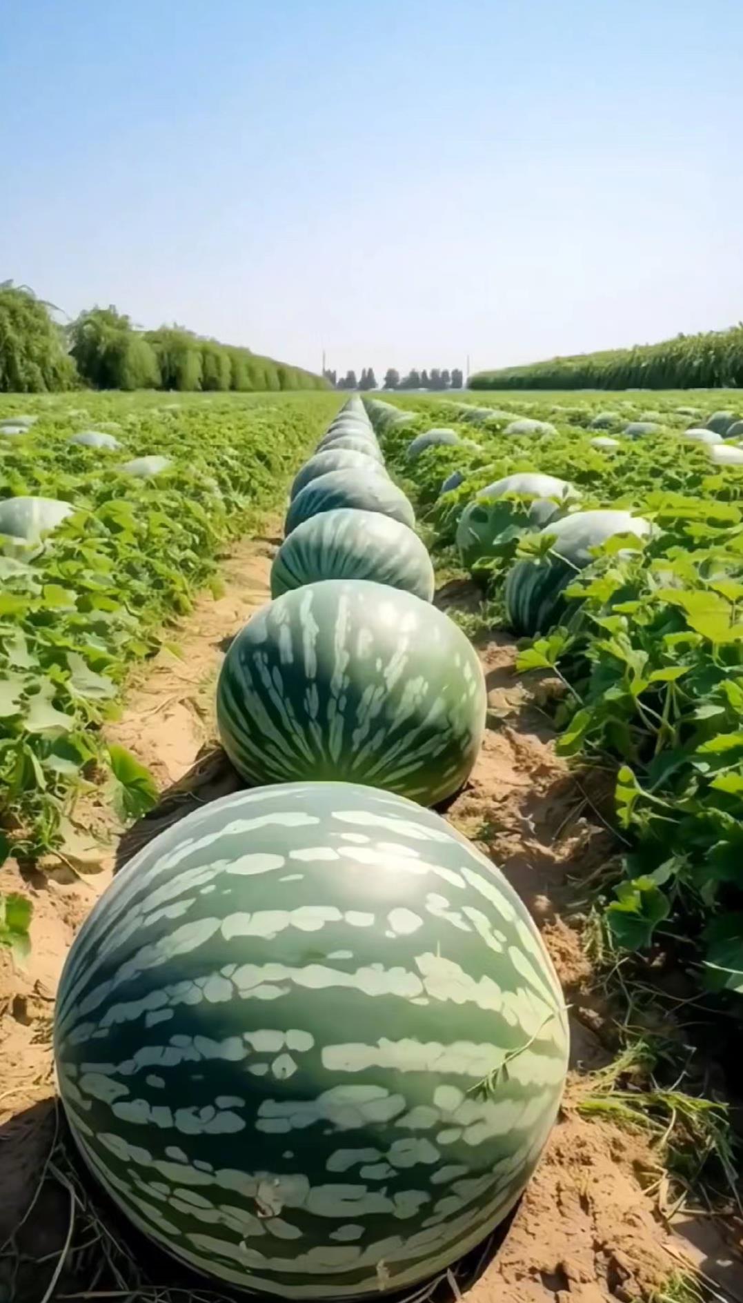 黑水瓜农种出需2人抬得动"太空西瓜",甜度高,梦中情果