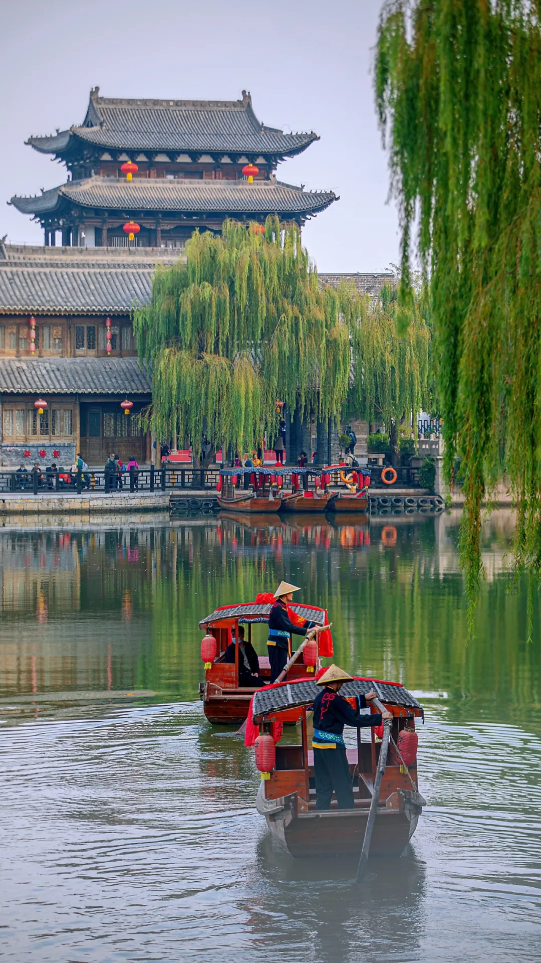 台儿庄古城照片图片