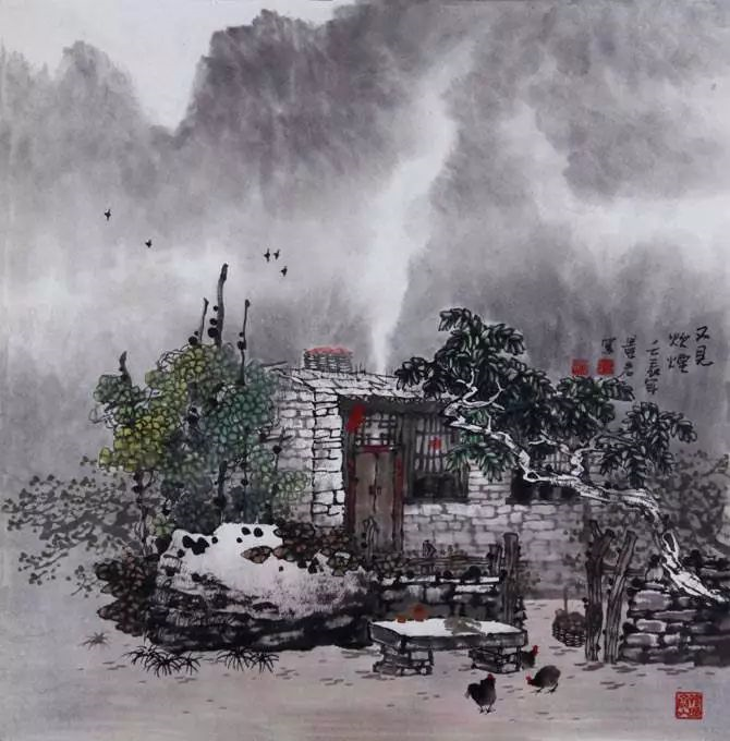 无岸的海丨生命奏鸣曲—魂系故土 之 老屋炊烟