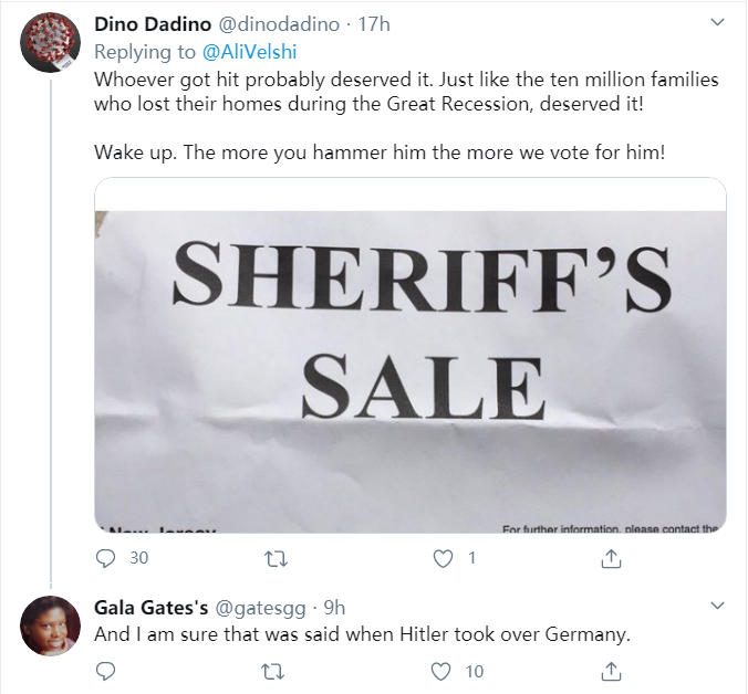 推荐|在反种族主义抗议中有记者中弹，特朗普：这真是一道美丽风景