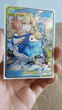 8732万元的青眼白龙带火了集换卡牌,原神外国玩家:我们也可以有