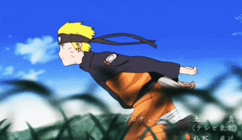 男生干啥了呢?身披动漫服跑步比赛中,再现"火影跑".