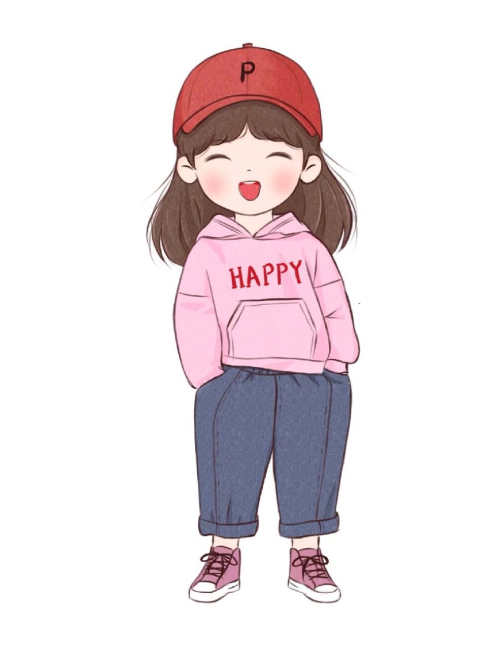 q版人物九宫格|插画合集8 卡通人物