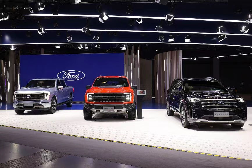 f-150 lightning领衔 福特家族亮相进博会