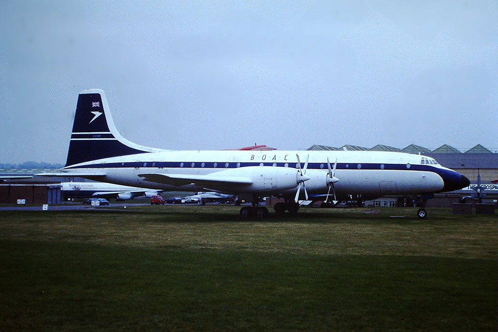 世界上第一种跨越大西洋的客机——不列颠尼亚客机