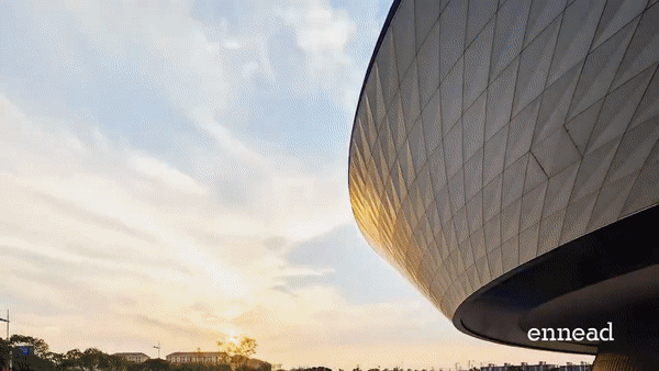 上海天文馆都选用的幕墙材料—阳极