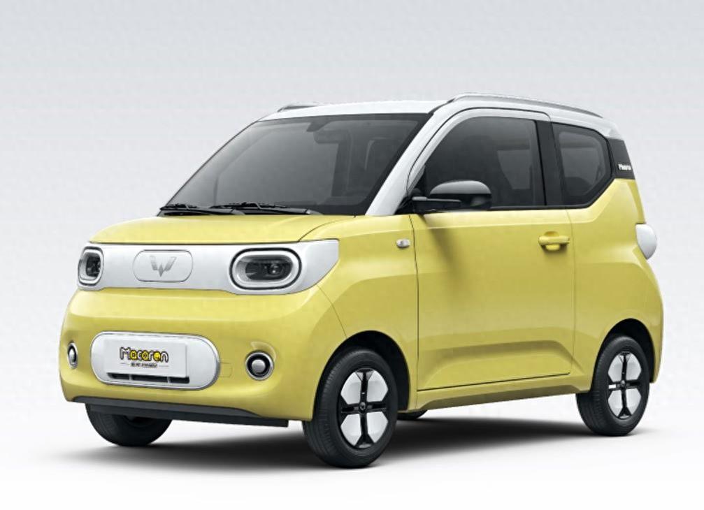 4.68万元 新款五菱宏光miniev马卡龙上市 续航215公里支持快充
