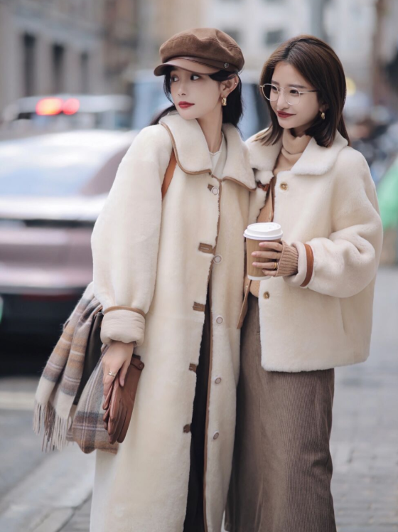 冬天了怎么穿?建议和姐妹安排上"闺蜜装",出街回头率百分百!