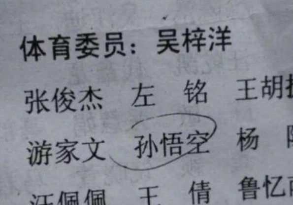 爸爸给女儿取名"仁静",自认为文雅,加上"姓"后却闹出大笑话