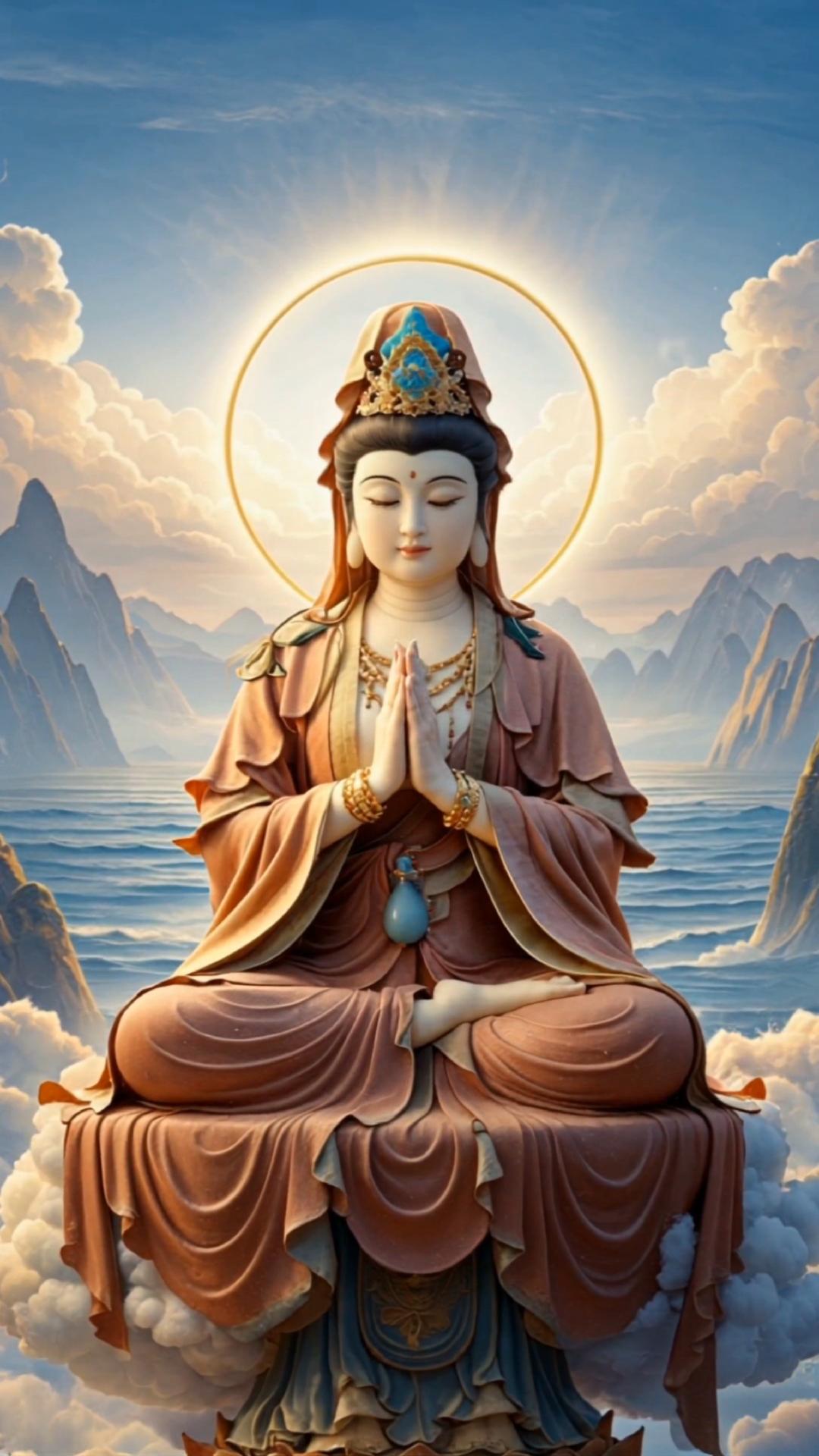 观音菩萨,时来运转,好运连连,万事皆如意!