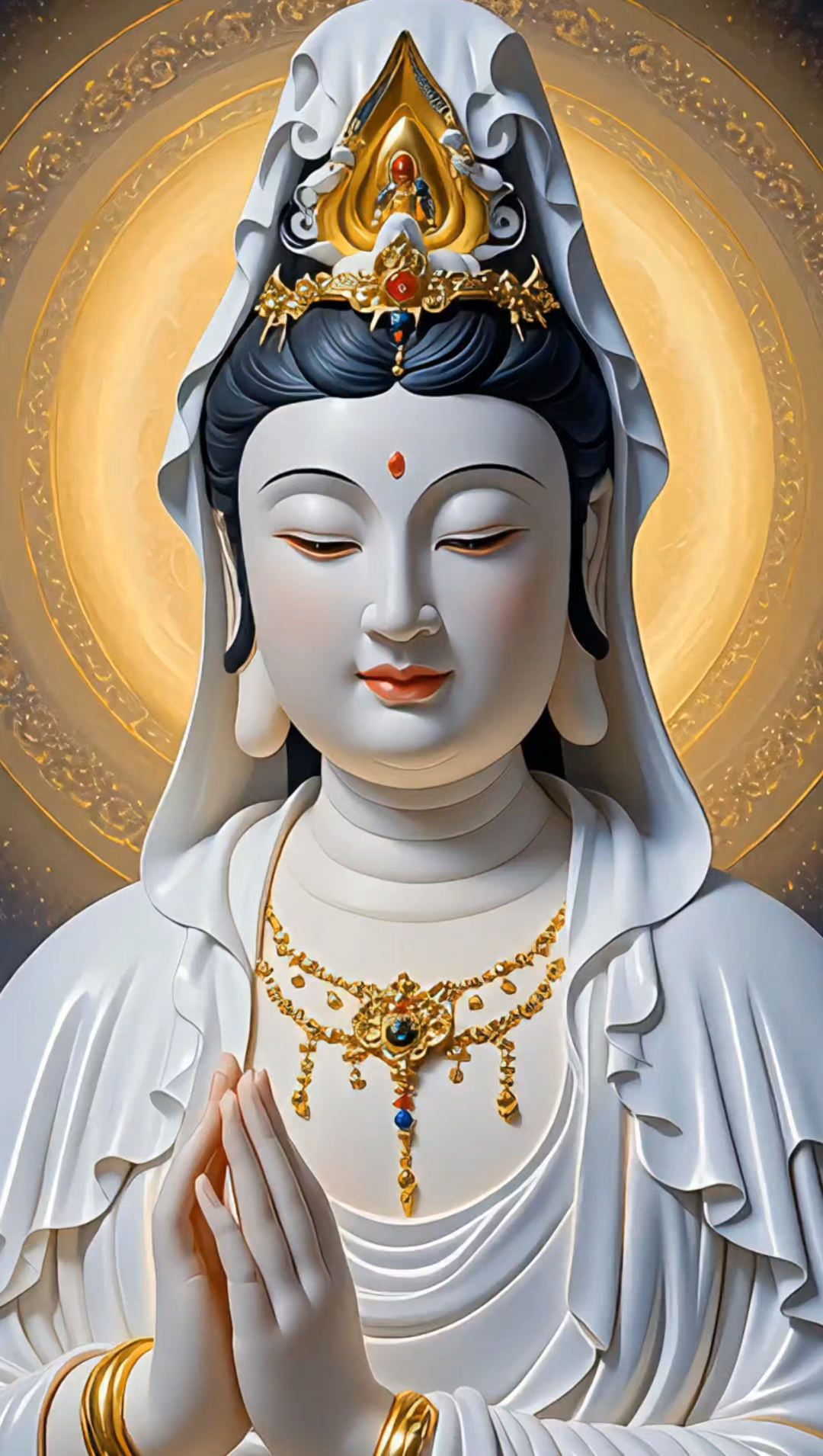 观音菩萨,时来运转,好运连连,一顺百顺事事顺!