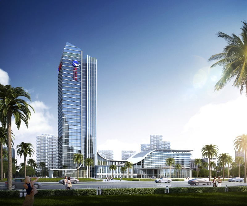 昭通第一高楼开始大体积混凝土浇筑 新地标直通云霄于2023年竣工