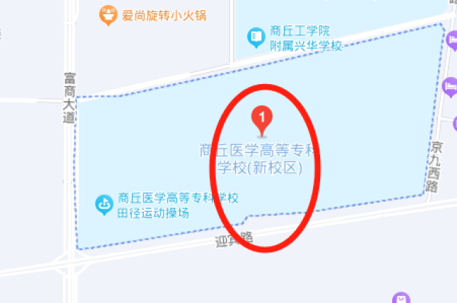 事关河南省考!商丘考点地图出炉