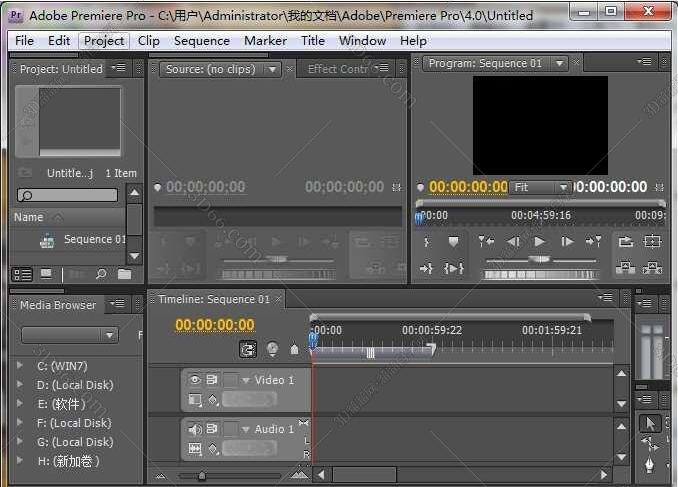 adobe premiere cs4中文版下载【pr cs4破解版