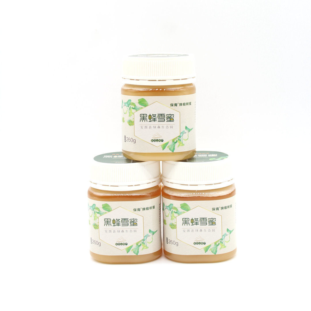 「珍品汇」东北长白山的自然馈赠—黑蜂雪蜜
