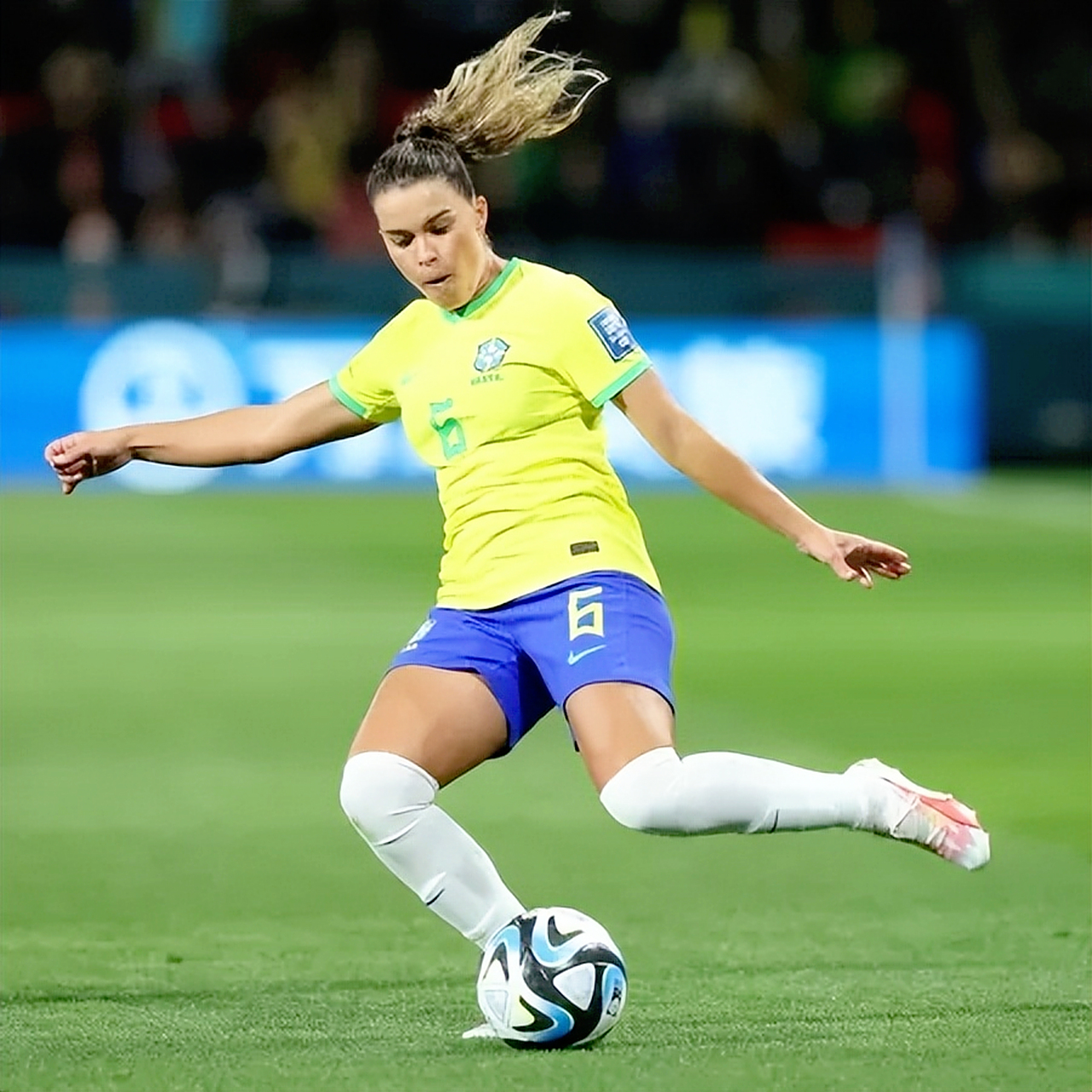 2023女足世界杯,巴西 4-0 战胜巴拿马的比赛使得环球电视台在巴西利亚