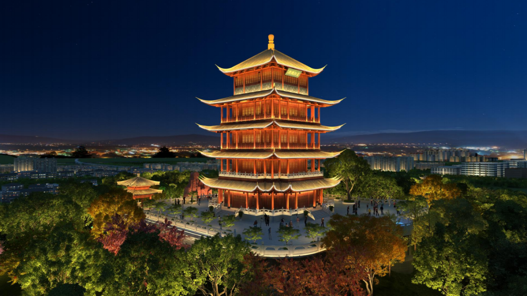 推荐 浙江温州平阳县萧江镇环橘坡山亮化设计获批