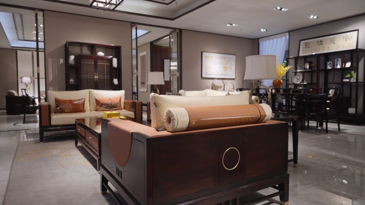 大明宫建材家居总裁会客厅,带你感受新中式家居美学