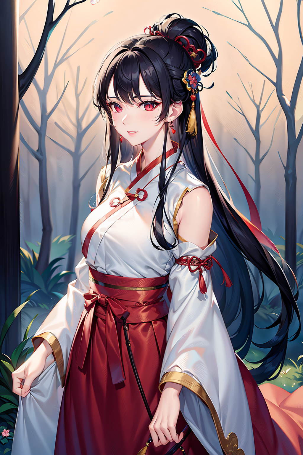 ai绘画(动漫中国女孩儿)