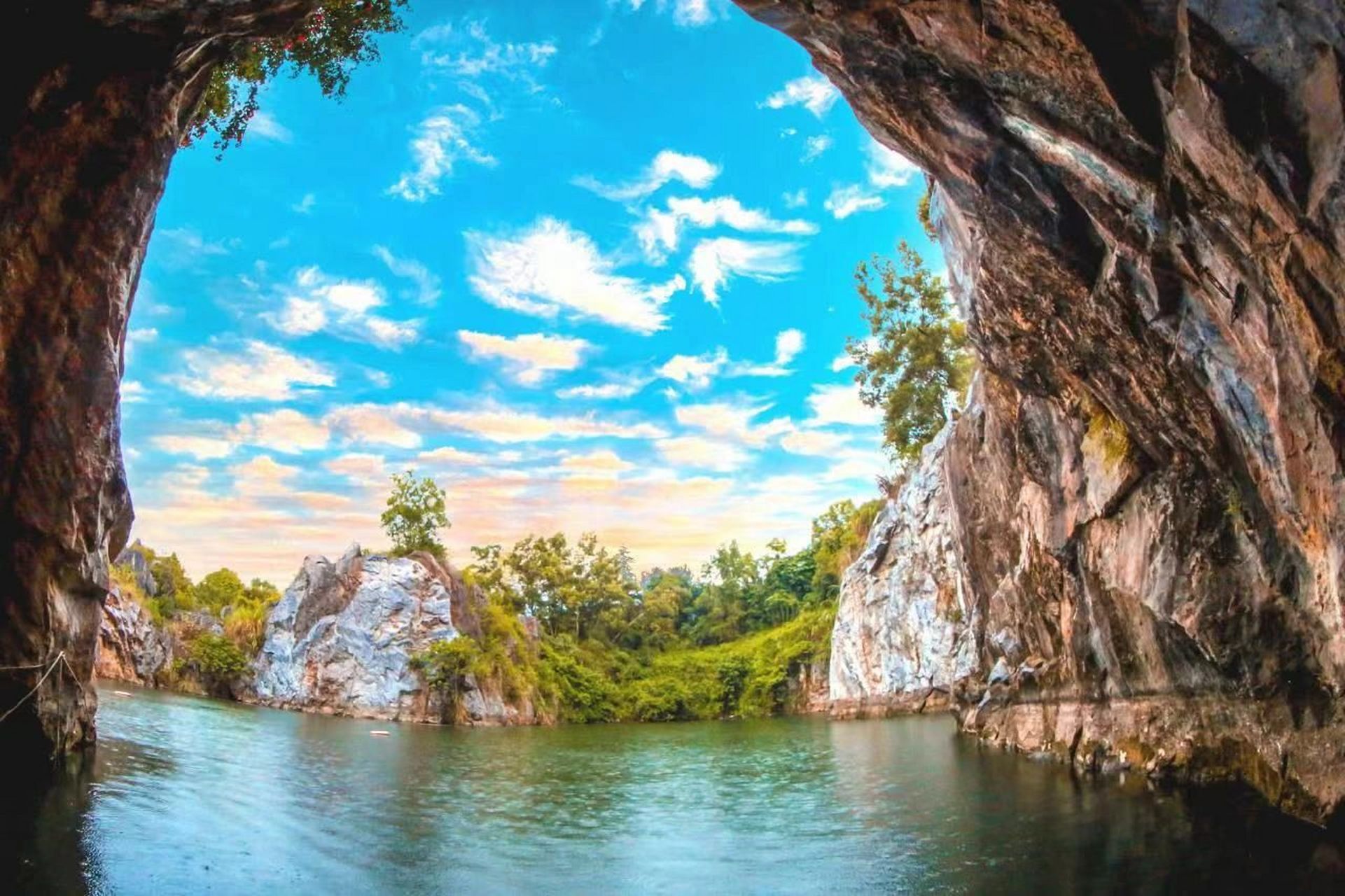 看海南唯一的溶洞奇观 15景区:海南石花水洞地质公园(4a) 74景区