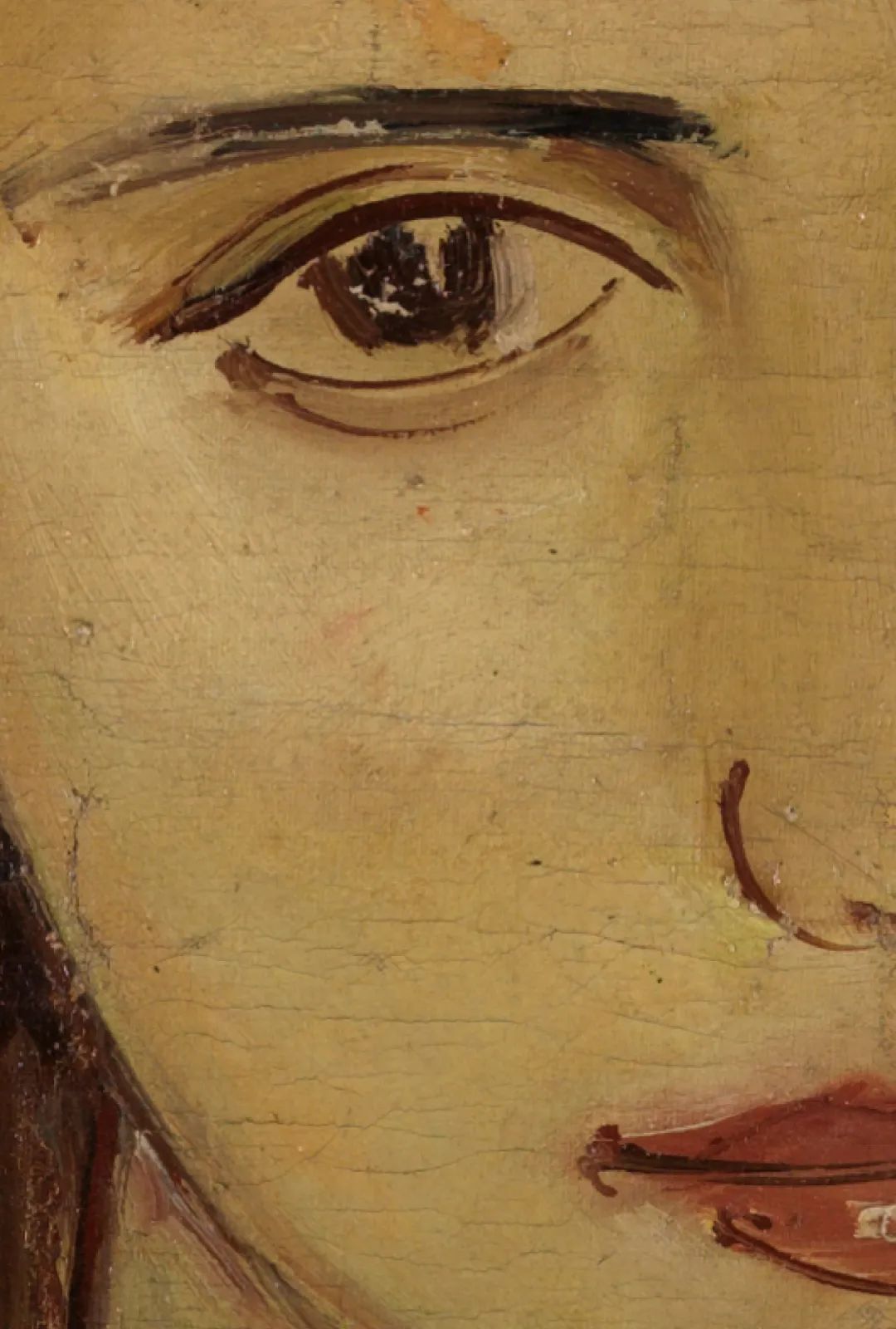 馆长说经典|黑衣女青年像 苏天赐