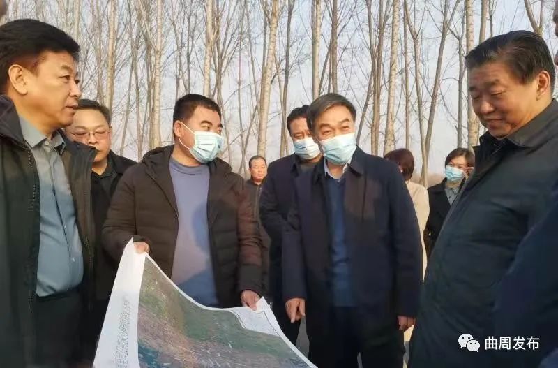 武金良到曲周调研邯邱高速公路规划设计工作
