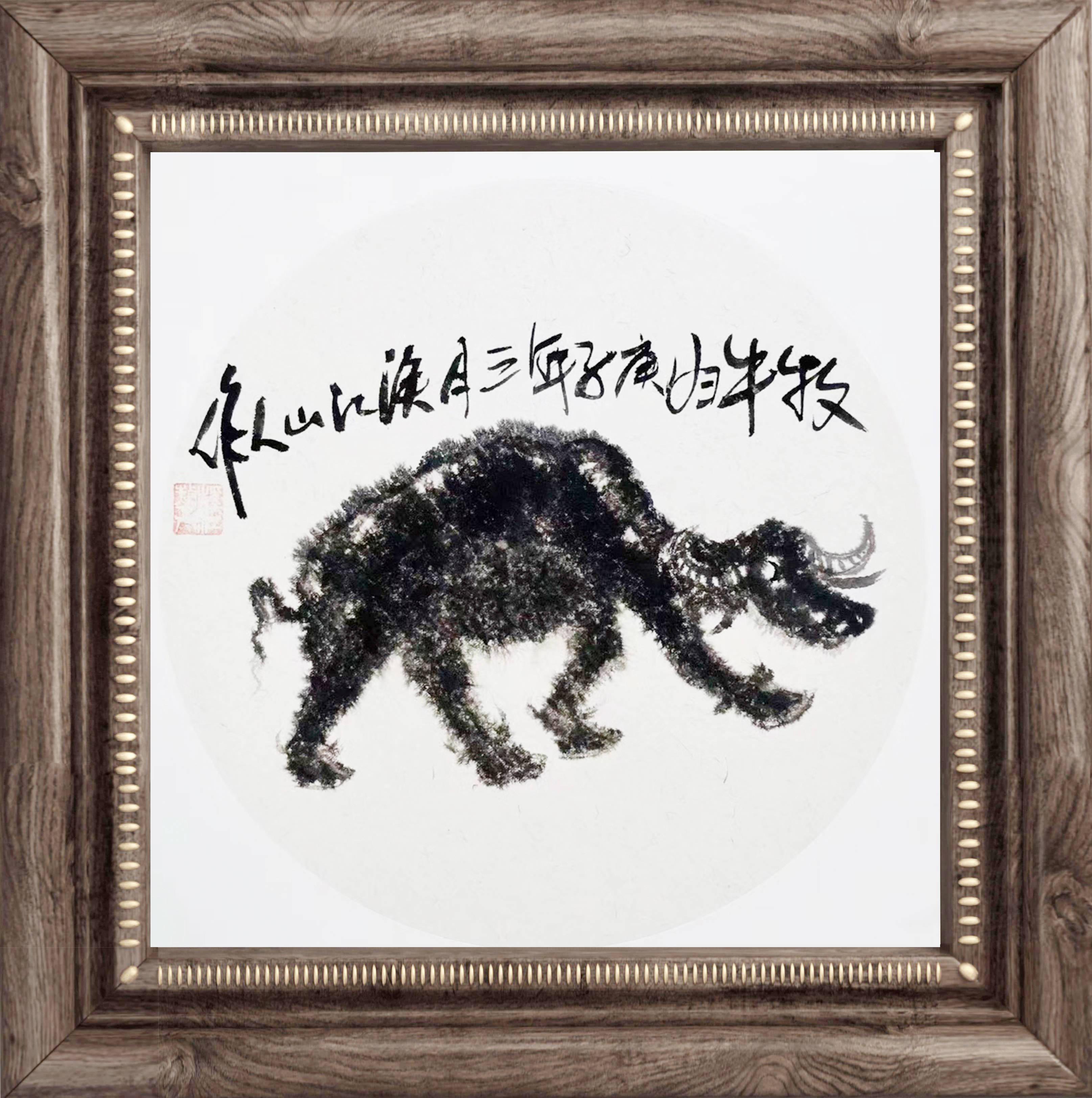 国画大师朱祖国的指墨画有多厉害?